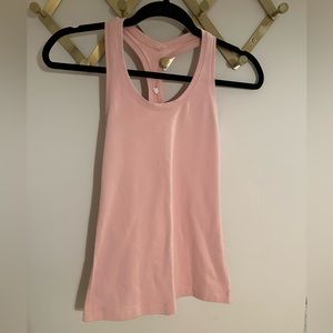 Lululemon Athletica Light Pink Cool Racerback Tanktop, Size 4